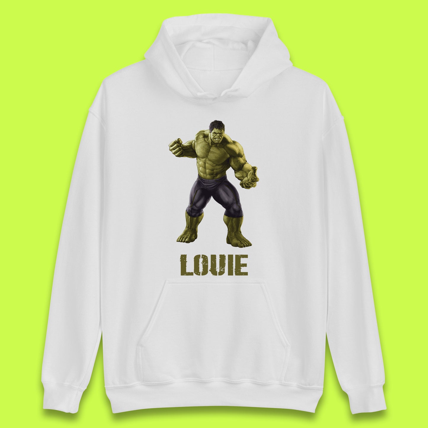 Custom Hulk Hoodie