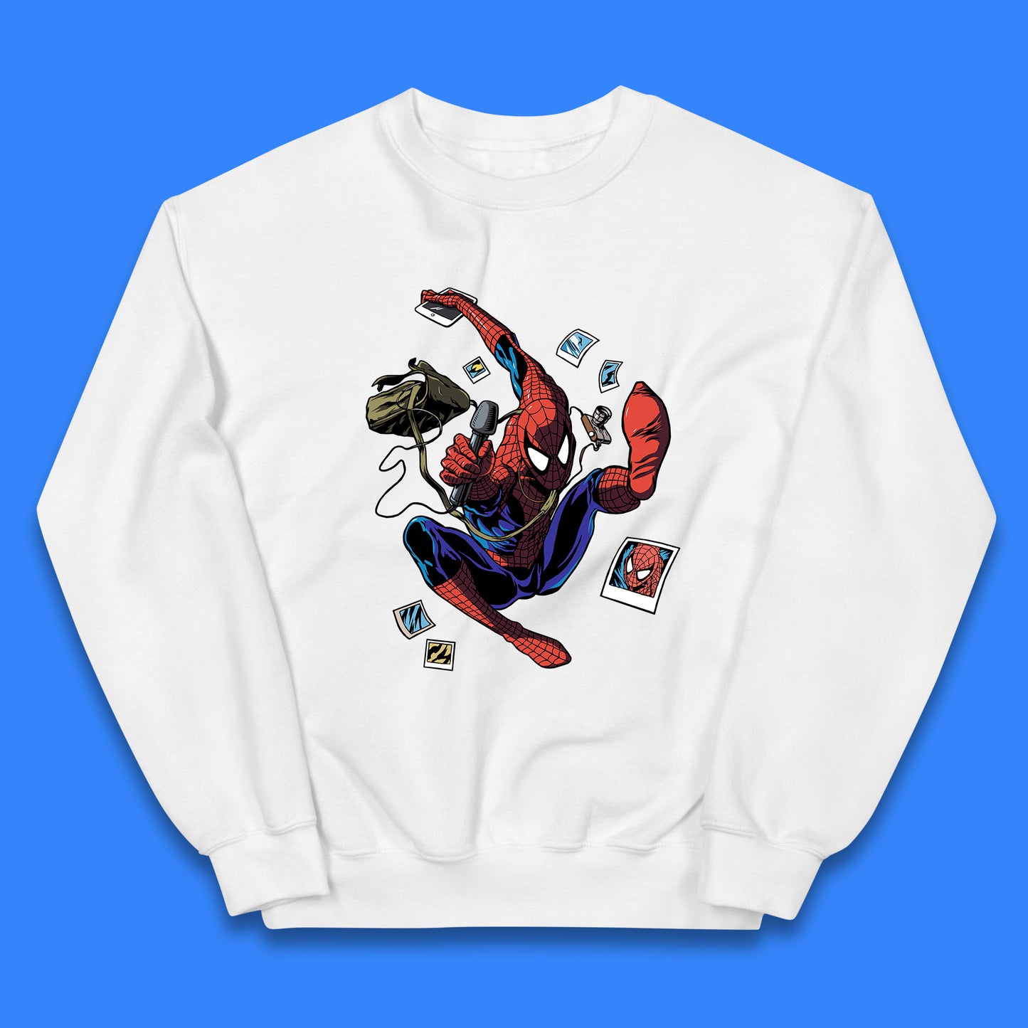 Spider-Man The Animated Series American Superhero Marvel Comics Action Adventure Science Fiction Kids Jumper