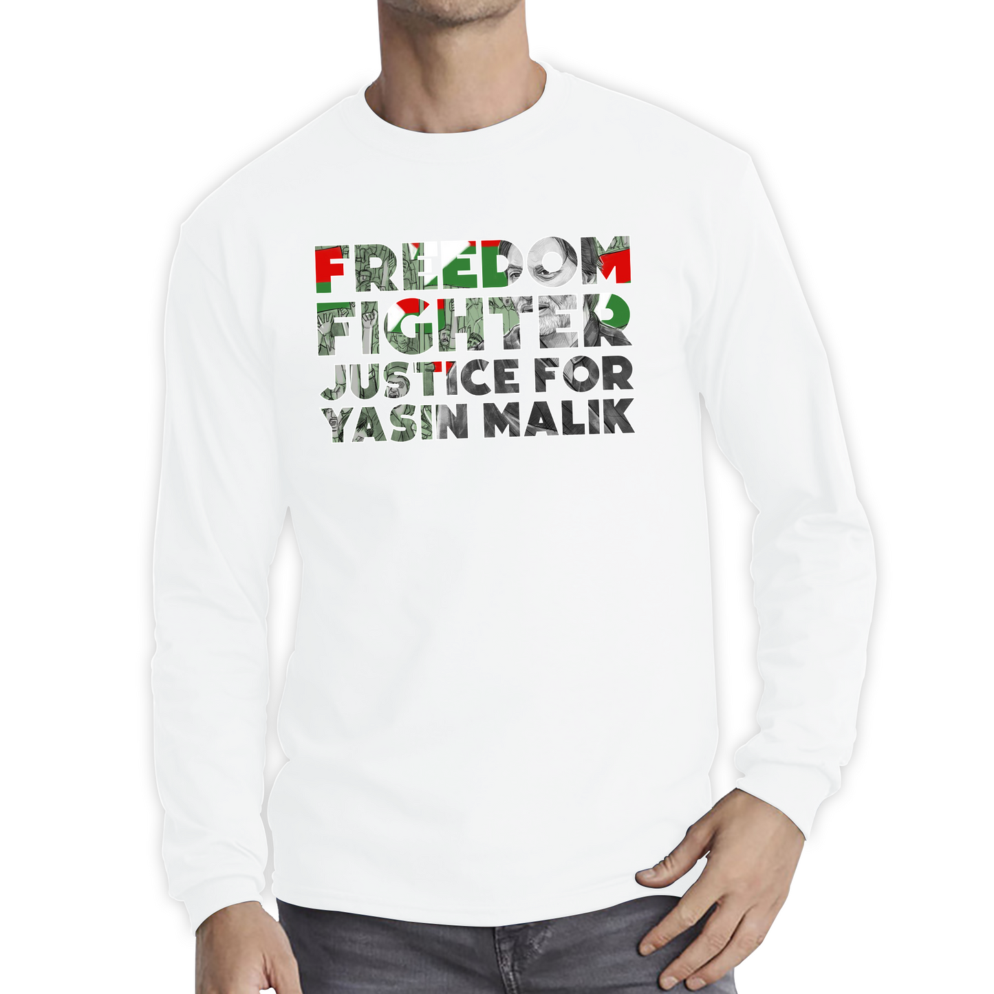 Freedom Fighter Justice For Yasin Malik T Shirt