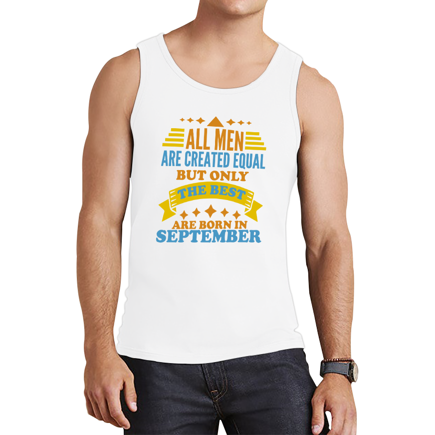 Born In September Birthday Tank Top