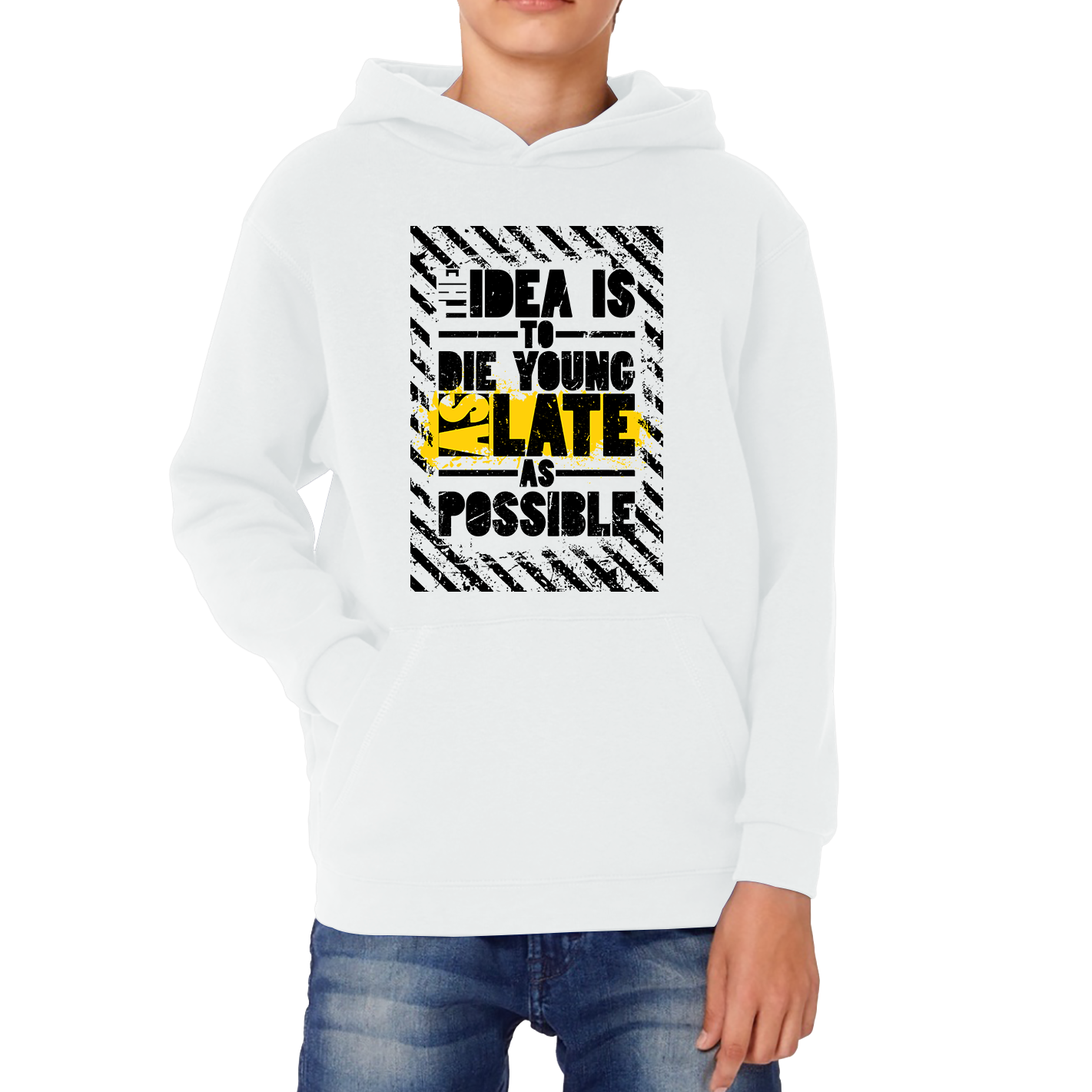 Idea Is To Die Young Ashley Montagu Quote Hoodie