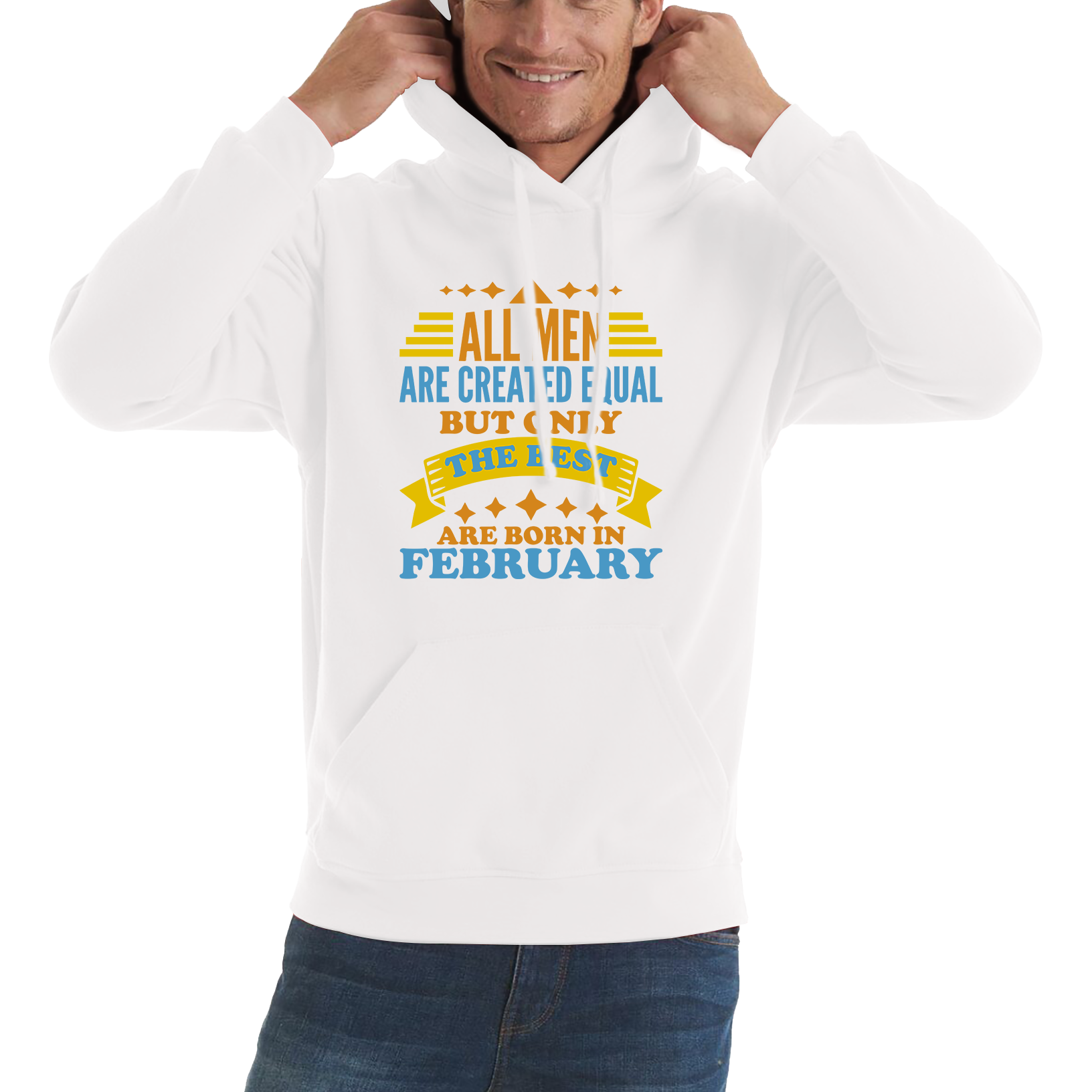 Born In Februray Birthday Hoodie