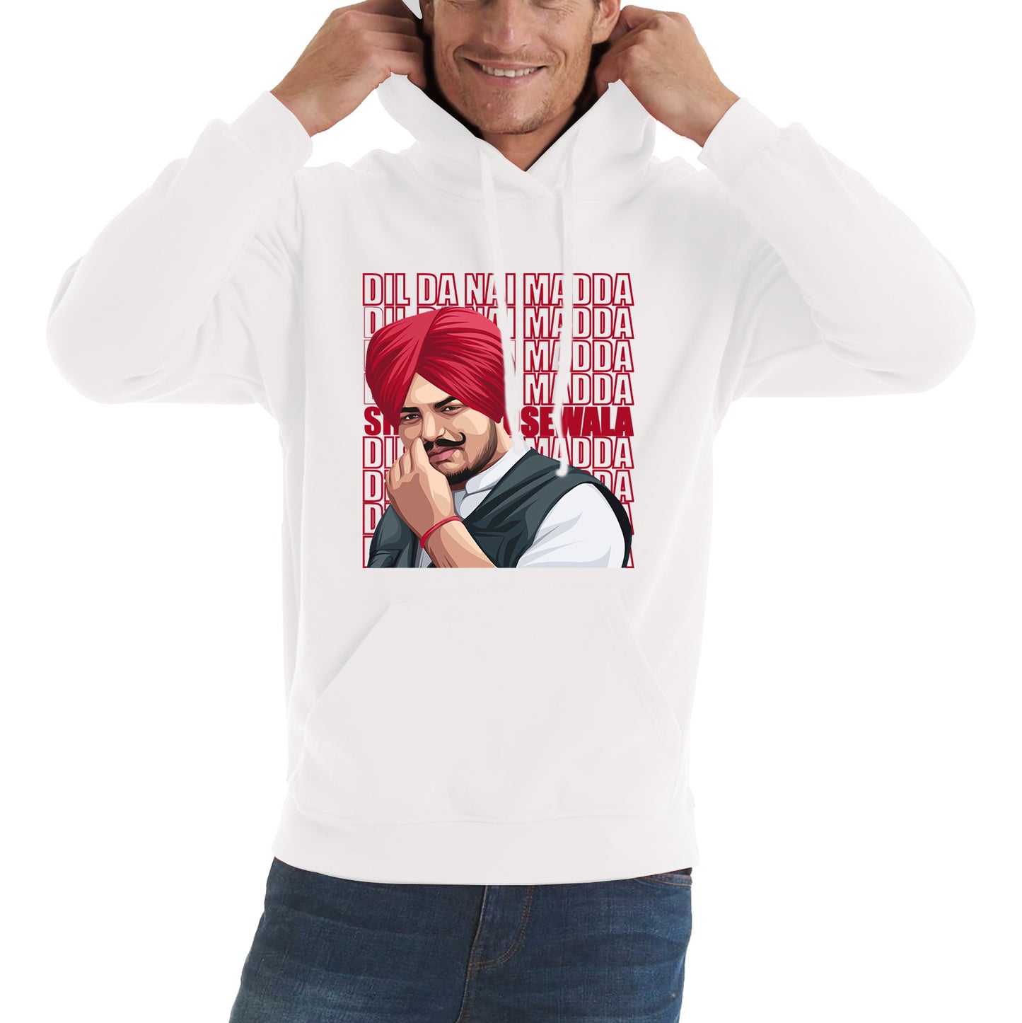 Dil Da Nai Madda Sidhu Moose Wala Legend Punjabi Indian Singer Tribute To Legend Unisex Hoodie