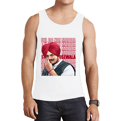 Dil Da Nai Madda Sidhu Moose Wala Legend Punjabi Indian Singer Tribute To Legend Tank Top