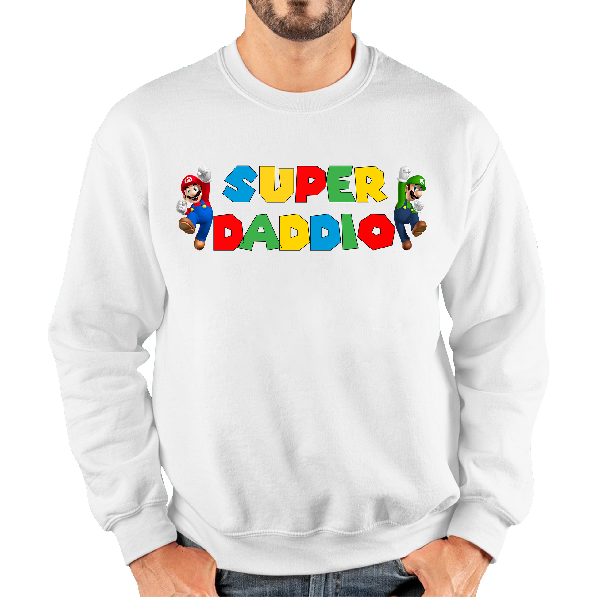 Super Daddio Fathers Day Sweatshirt