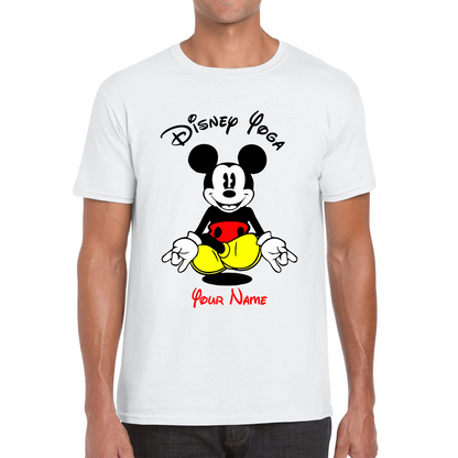 Personalised Disney Mickey Mouse Yoga T Shirt