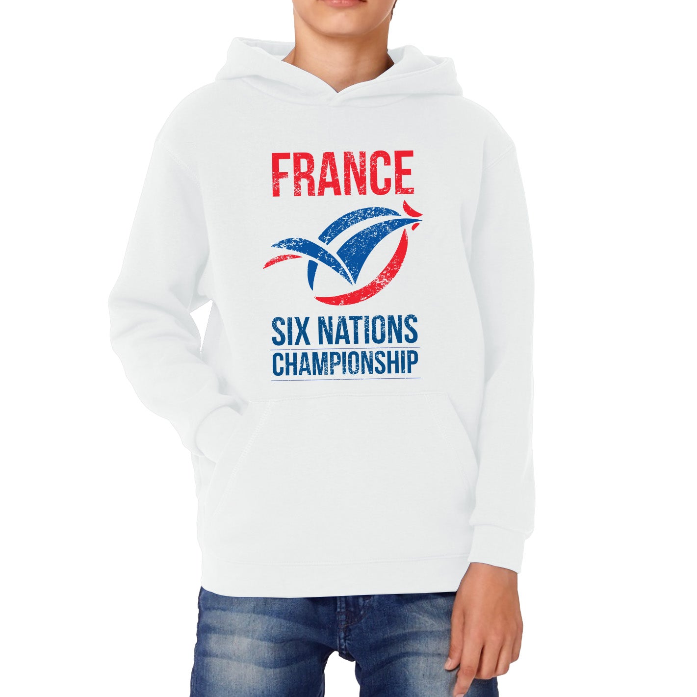 Children's French Rugby Hoodie