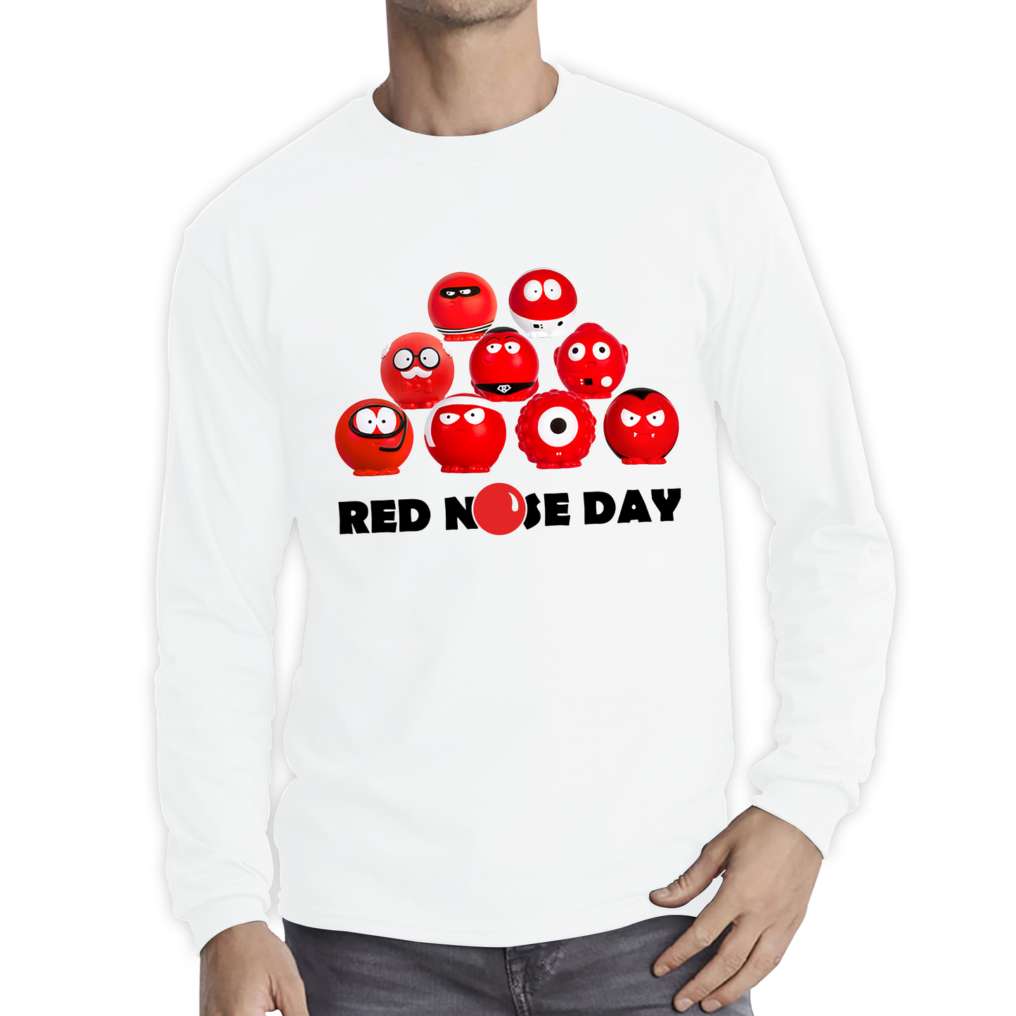 Red Nose Day Comic Relief Noses T Shirt