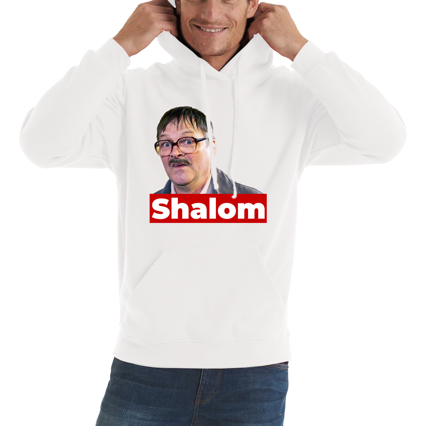 Shalom Jackie Friday Night Dinner Funny Gift Retro Unisex Hoodie