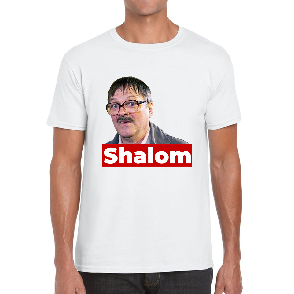 Shalom Jackie Friday Night Dinner Funny Gift Retro Mens Tee Top