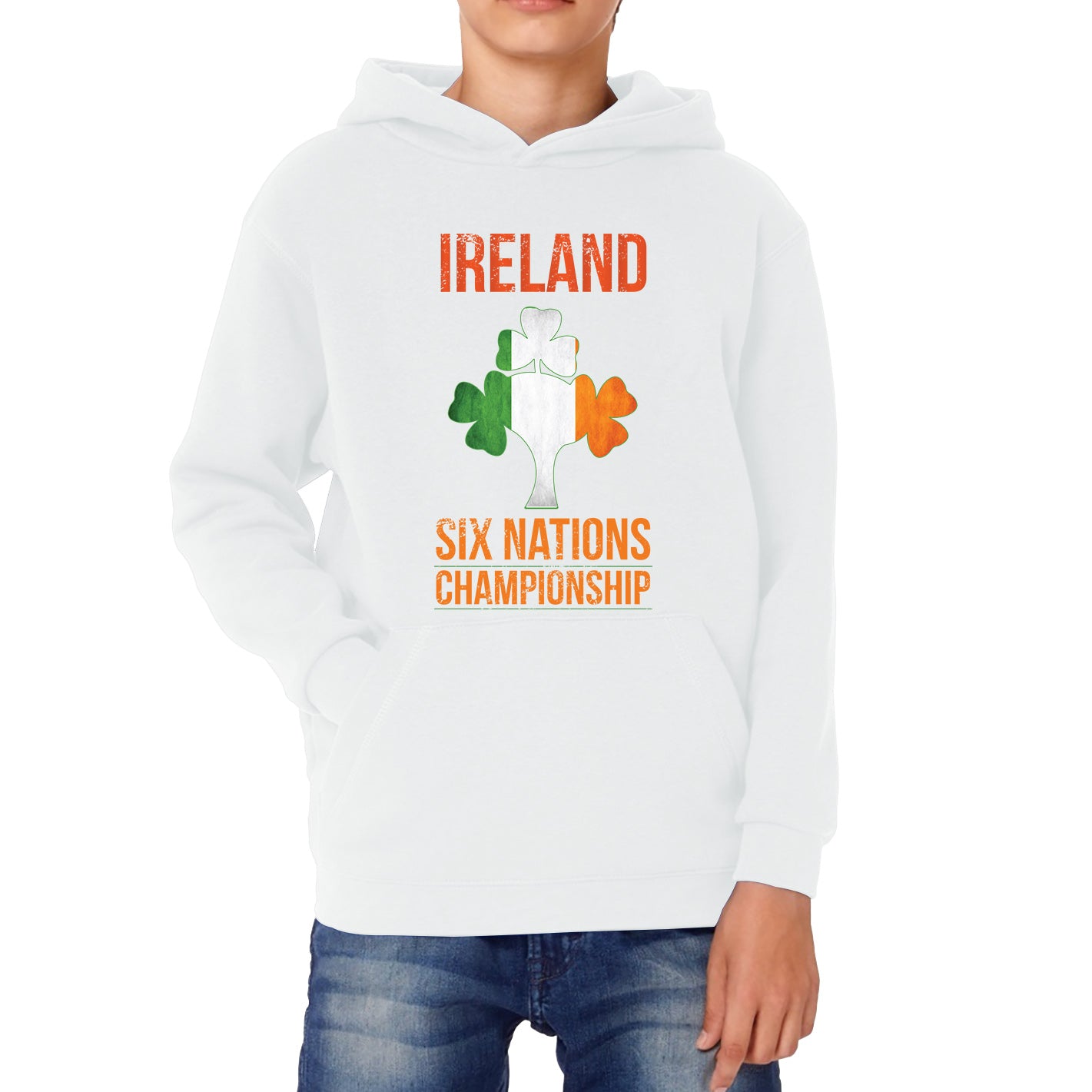 Kids Ireland Rugby Hoodie