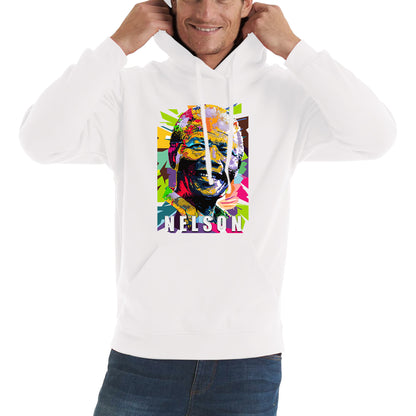 Nelson Mandela African freedom justice Political Leader Former President of South Africa Unisex Hoodie