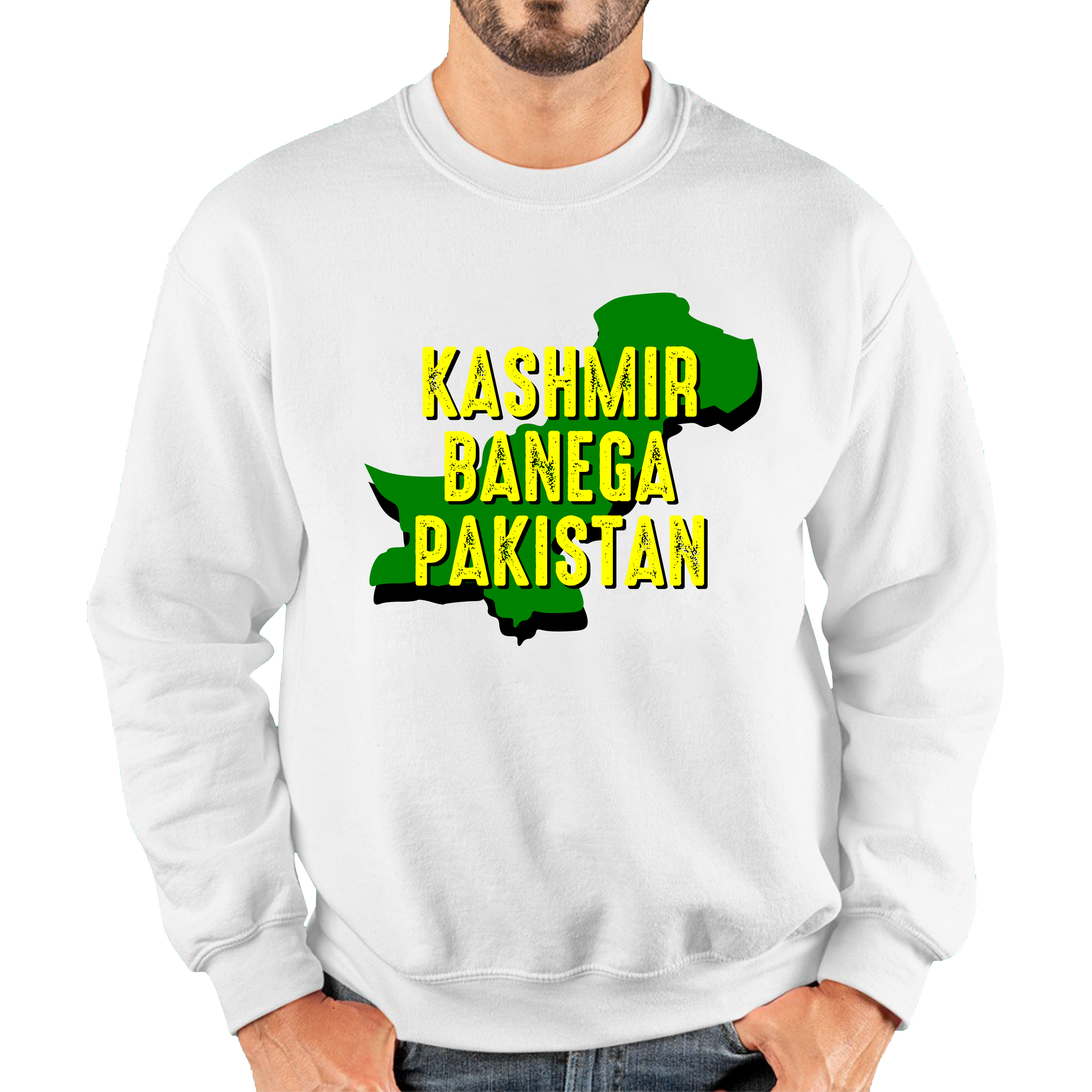 Kashmir Banega Pakistan Stand With Kashmir Sweatshirt