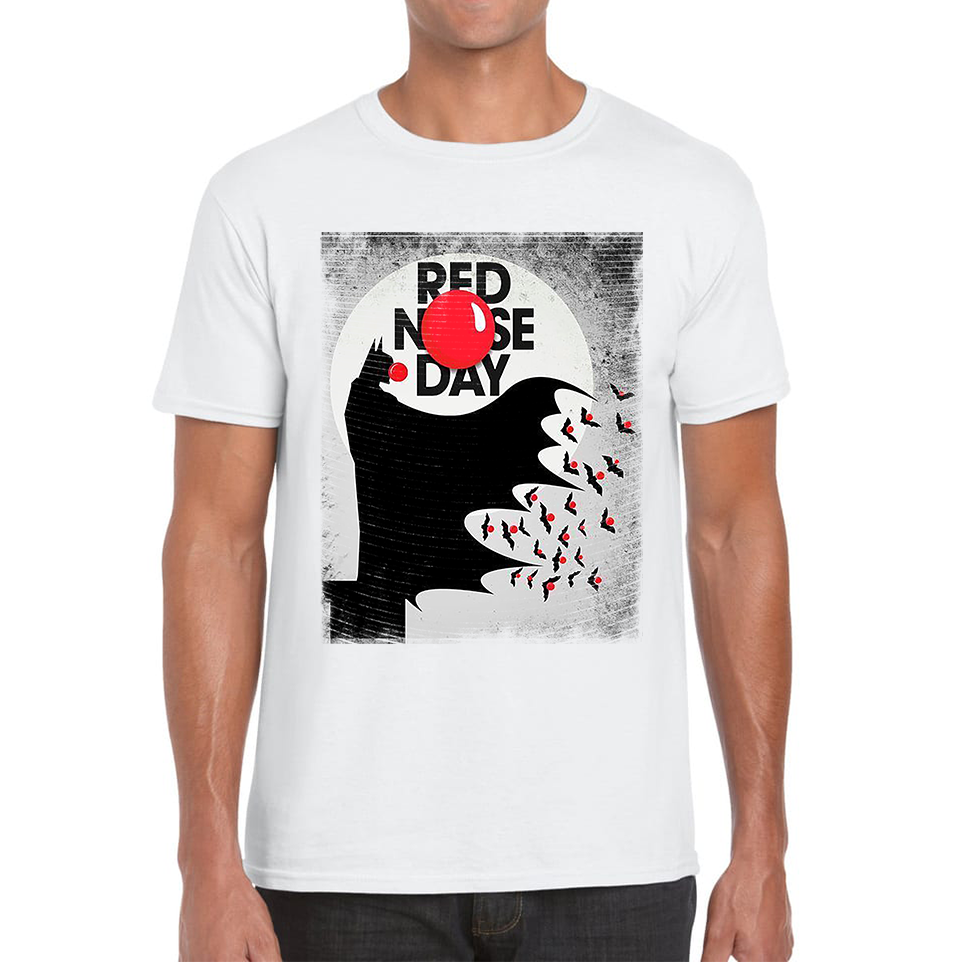 Batman Red Nose Day T Shirt