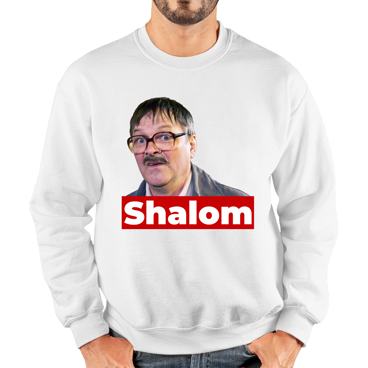 Shalom Jackie Friday Night Dinner Funny Gift Retro Unisex Sweatshirt