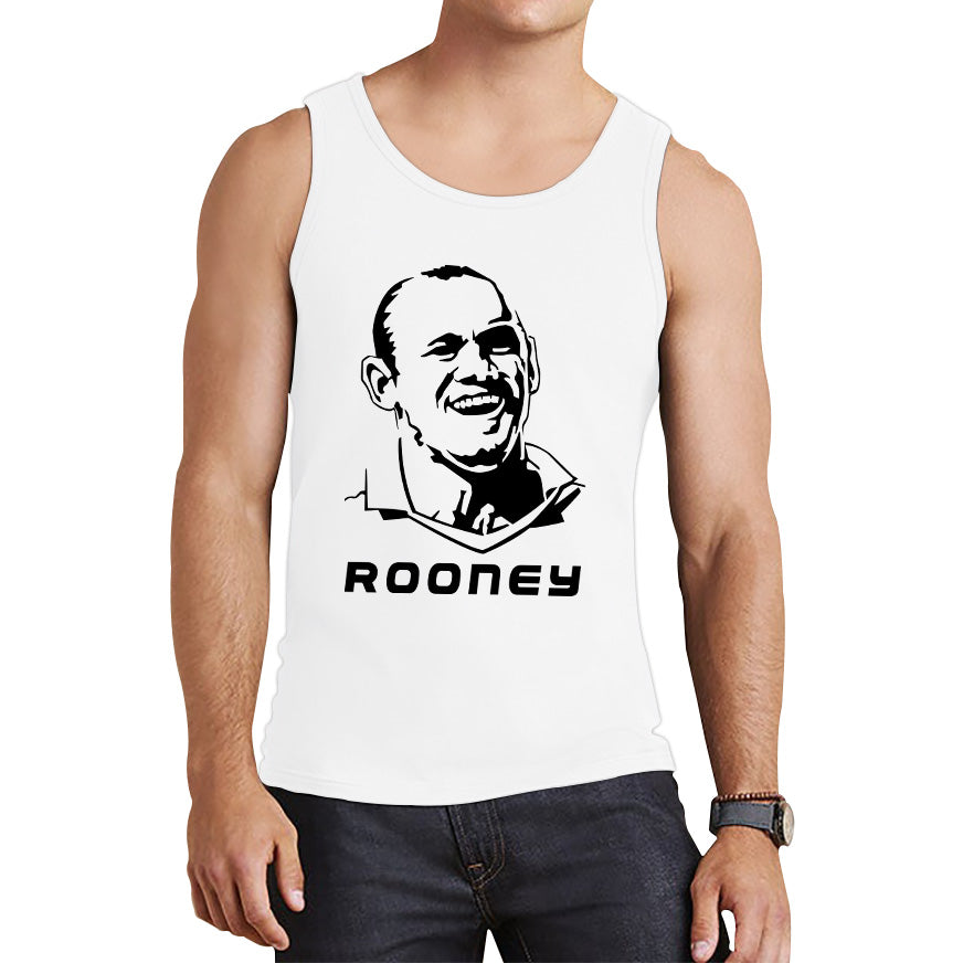 Football Former Player Retro Style Portrait Soccer Sports English Professional Football Manager Tank Top