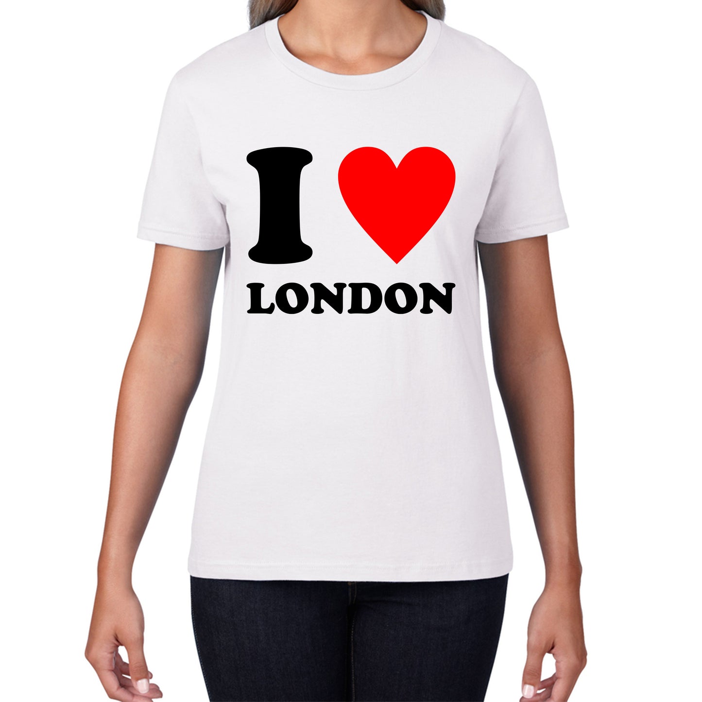 I Love London Capital of England Country Love Souvenir Great Britain Womens Tee Top