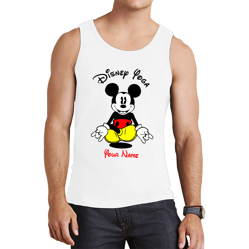 Personalised Disney Mickey Mouse Yoga Tank Top