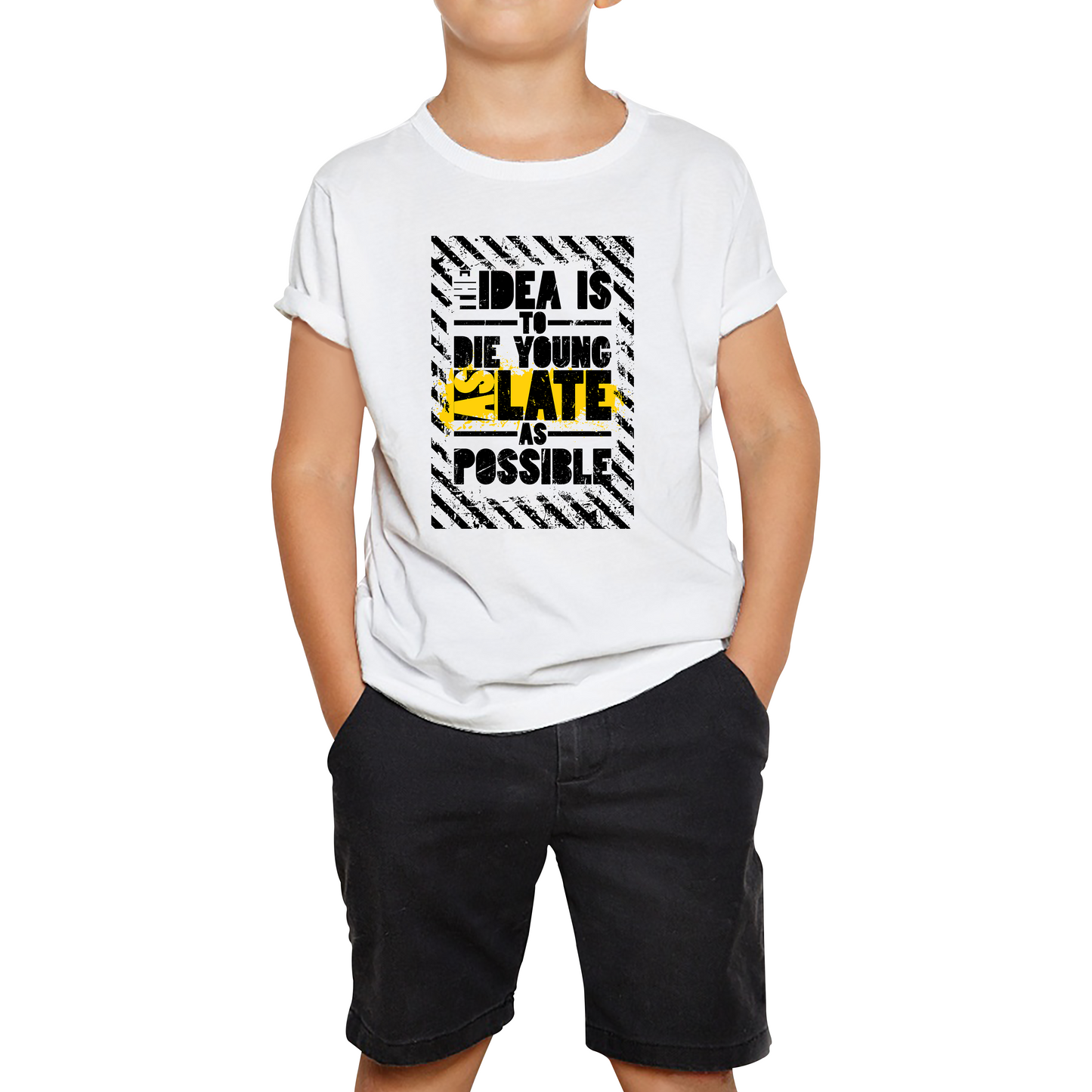 Idea Is To Die Young Ashley Montagu Quote T Shirt