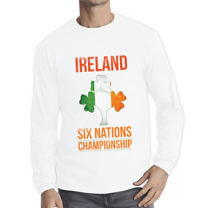 Long Sleeve Ireland Rugby Jersey