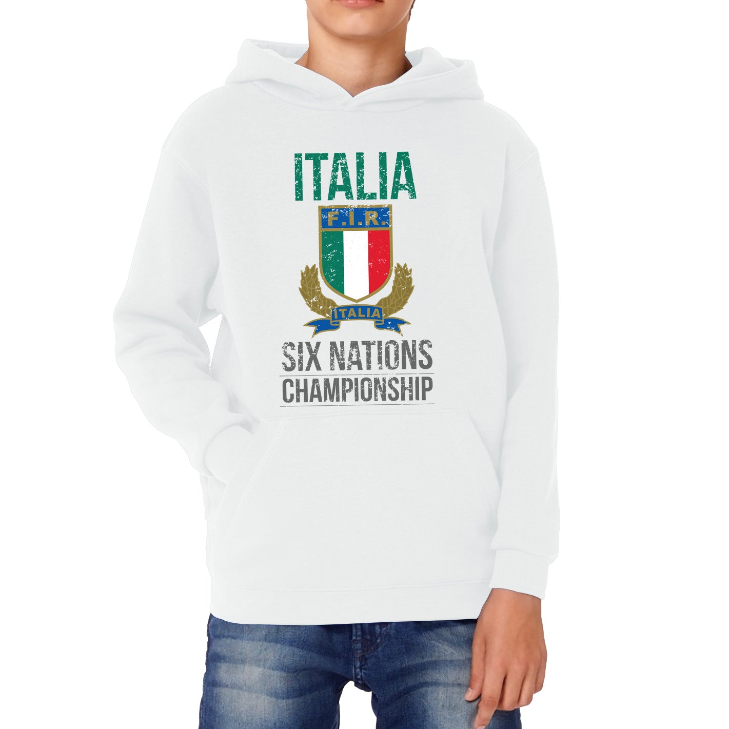 Six Nations 2024 Italy Hoodies UK