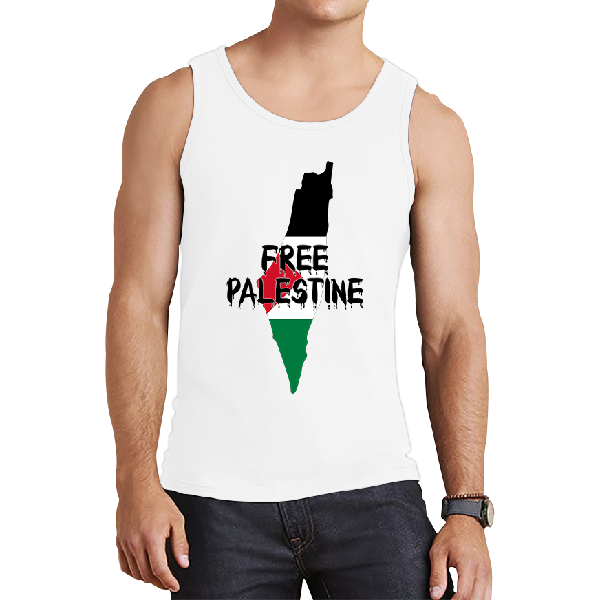 Free Palestine Stand With Palestine Tank Top