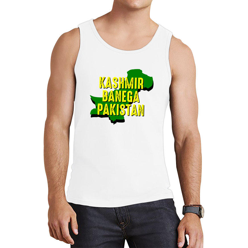 Kashmir Banega Pakistan Stand With Kashmir Tank Top